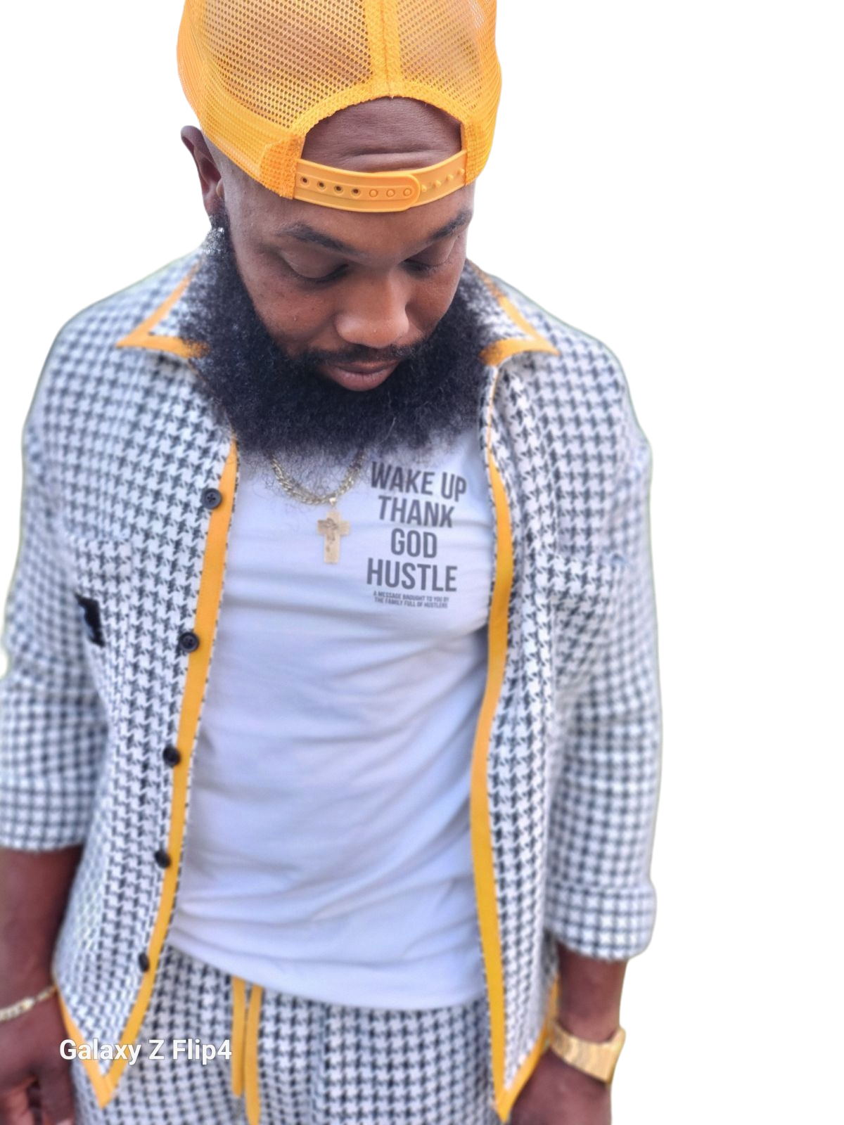 Houndstooth classic jacket